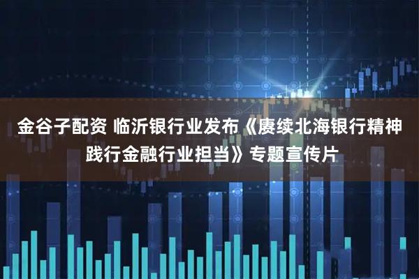 金谷子配资 临沂银行业发布《赓续北海银行精神 践行金融行业担当》专题宣传片